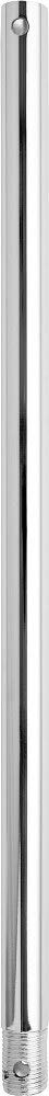 36 Inch Chrome Ceiling Fan Downrod for Quorum Brand Fans - Heavy Duty Hanging Rod for Indoor & Outdoor Use in Living Room, Bedroom, or Patio