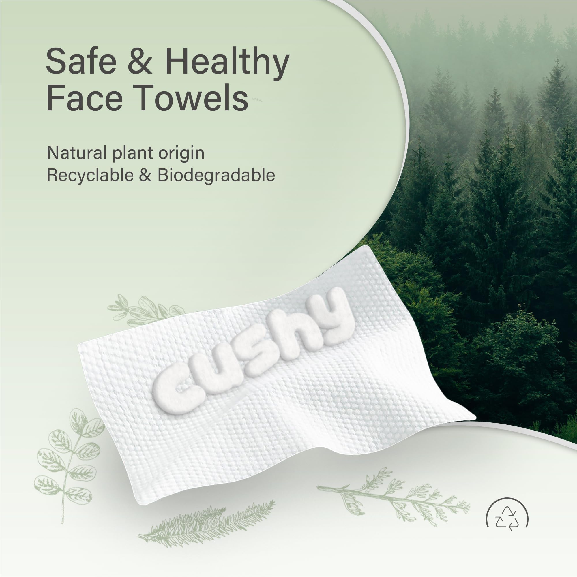 Unifree Soft Facial Towels - 360 Count | Gentle Makeup Remover Wipes & Dry Towelettes | Travel-Friendly, Hypoallergenic Facial Tissues for On-the-Go Skincare, Gym, Travel & Daily Makeup Removal
