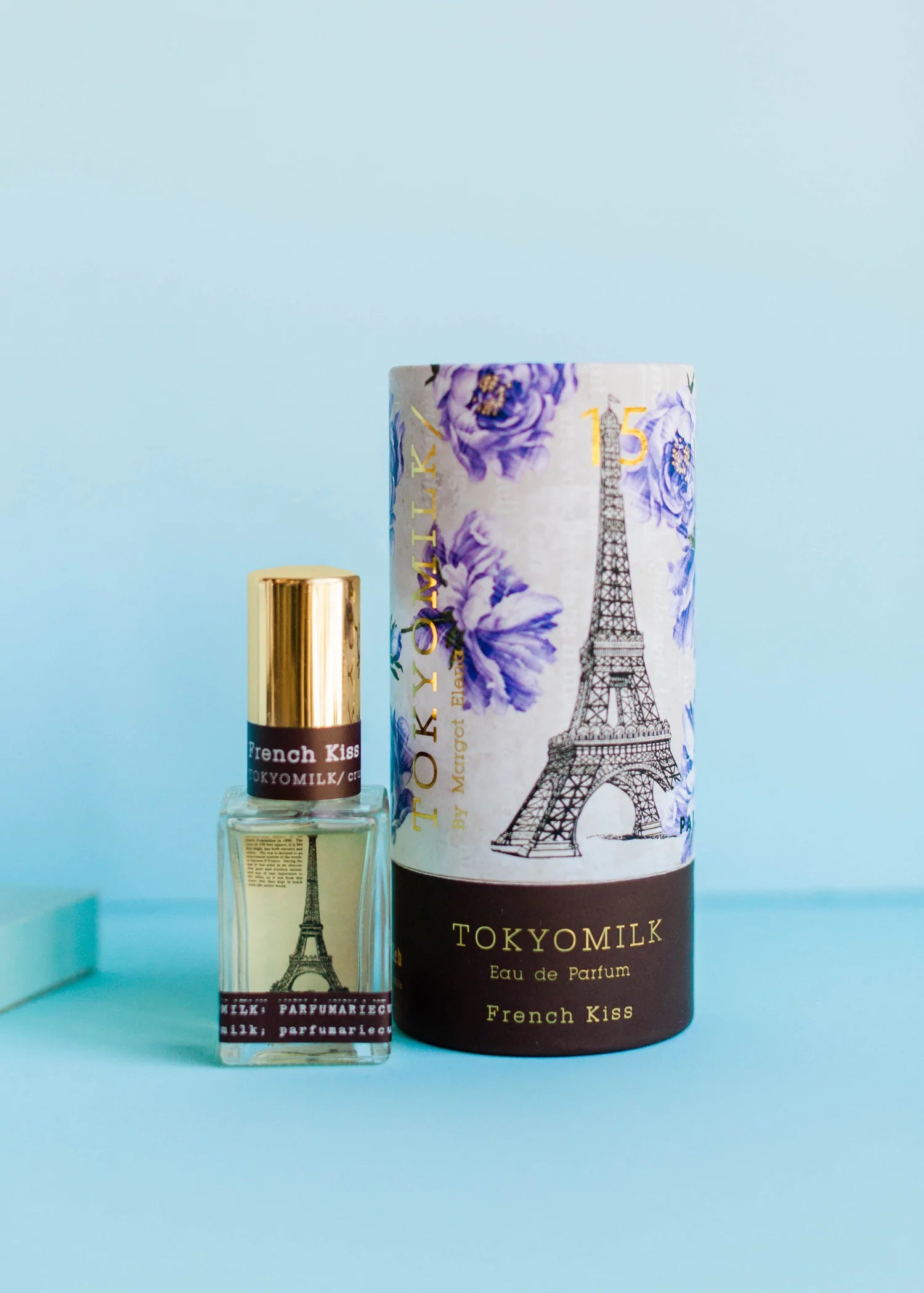 TokyoMilk Eau de Parfum French Kiss No.15 - Romantic Floral Scent for Women, Long-Lasting Fragrance | Perfect for Date Nights, Special Occasions & Everyday Elegance
