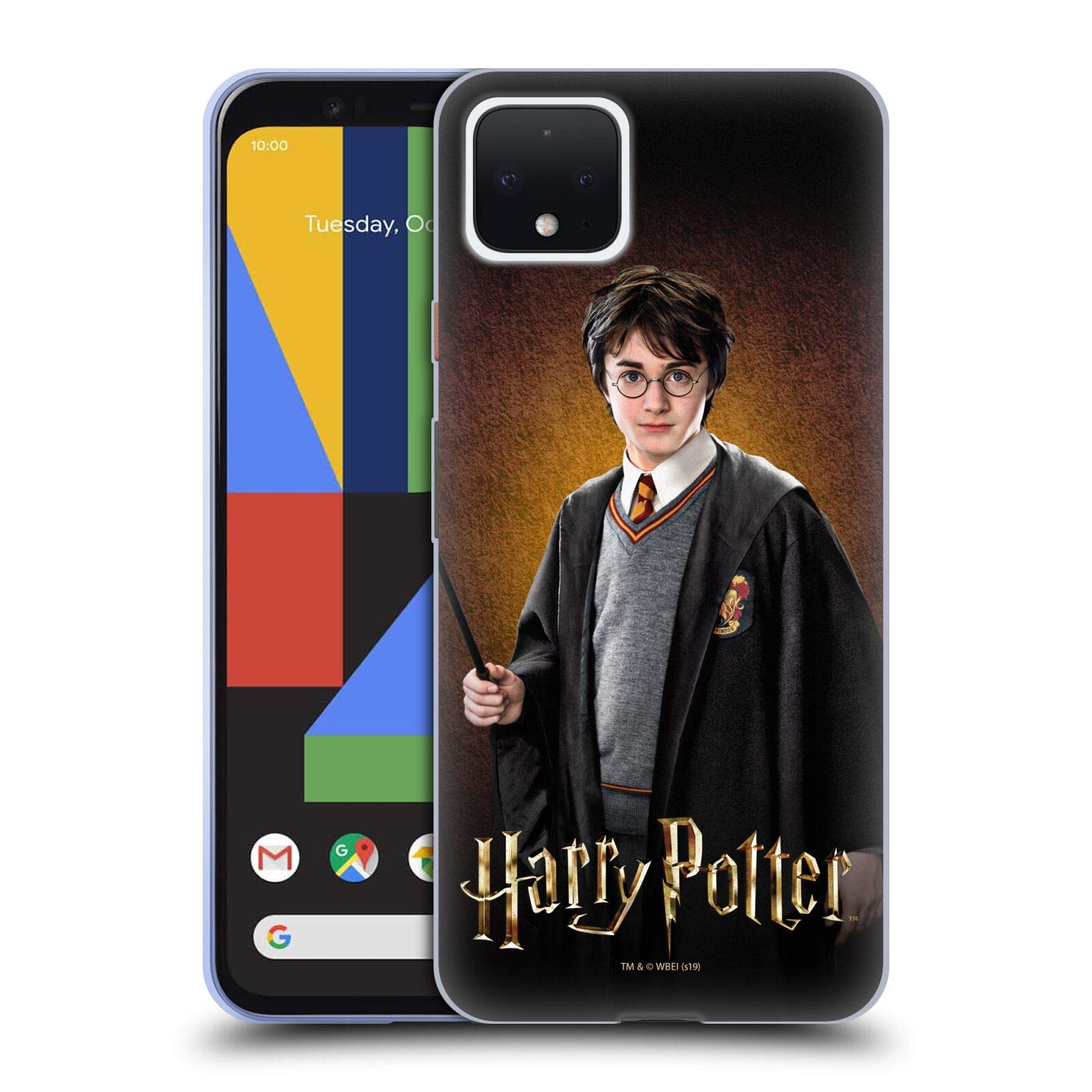 Harry Potter Pixel 4 Case - Chamber of Secrets Gel Cover for Daily Protection