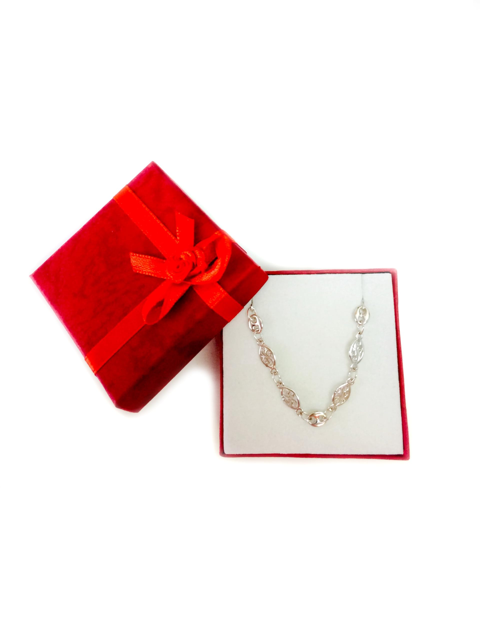 Elegant Mixed Filigree & Mariner Link Sterling Silver Anklet - Perfect for Beach Weddings, Summer Outfits & Boho Jewelry Collection