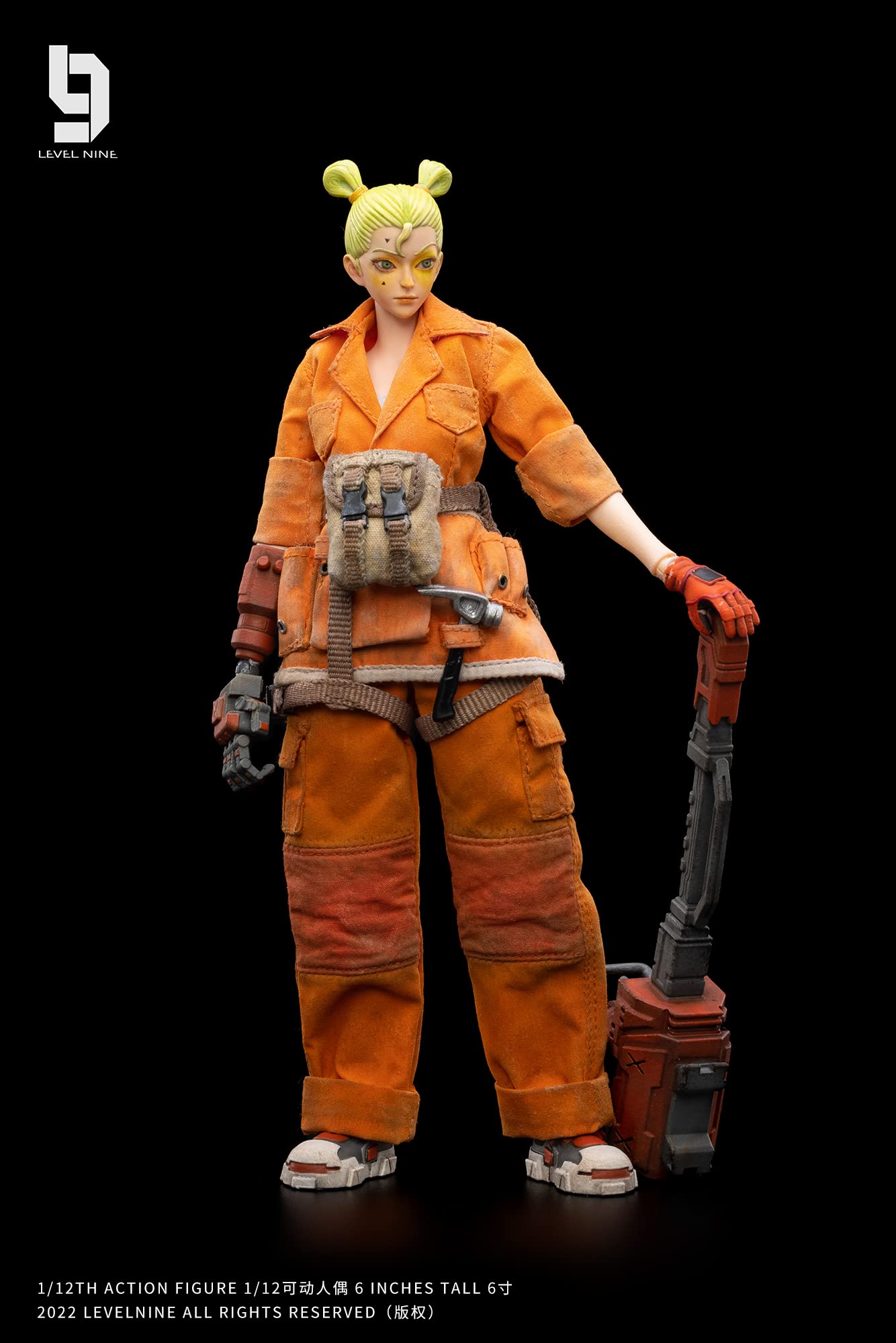 Frontline Chaos 1:12 Scale Action Figure - Highly Detailed Collectible Military Soldier Model for Display & Diorama - Perfect for War Game Scenes, Toy Photography & Collectors