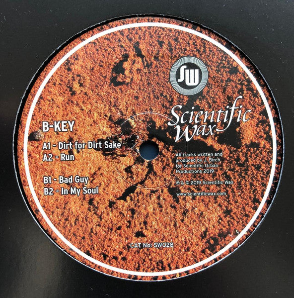 B Key Dirt For Dirt Sake Scientific Wax - SW028 | Premium Surfboard Wax for Enhanced Grip & Performance | Perfect for Surfing, Skateboarding & Outdoor Sports