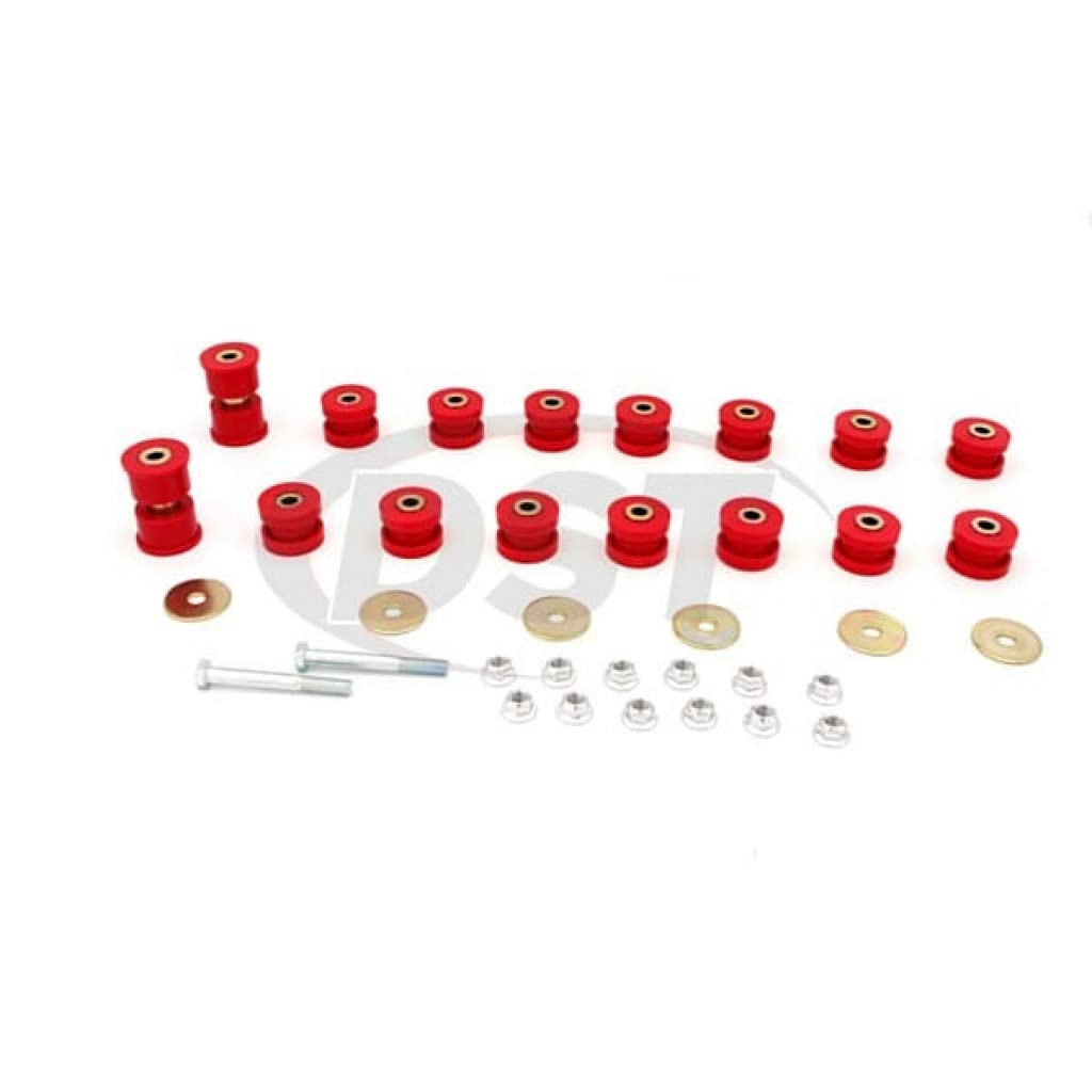 Energy Suspension Control Arm Bushing Set Rear End for 2005-2008 Dodge Magnum | Polyurethane Bushings 5.3141R | Improves Handling & Ride Comfort for Street Performance & Daily Driving