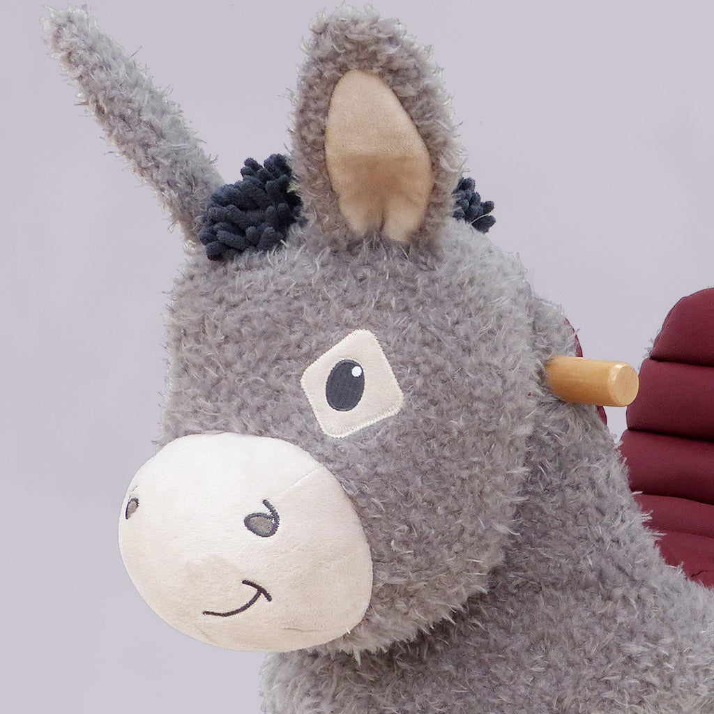 Bojangles Ride-On Donkey Toy for Kids - Interactive Rocking Animal Toy for Indoor & Outdoor Play - Perfect for Birthday Gifts & Toddler Pretend Play