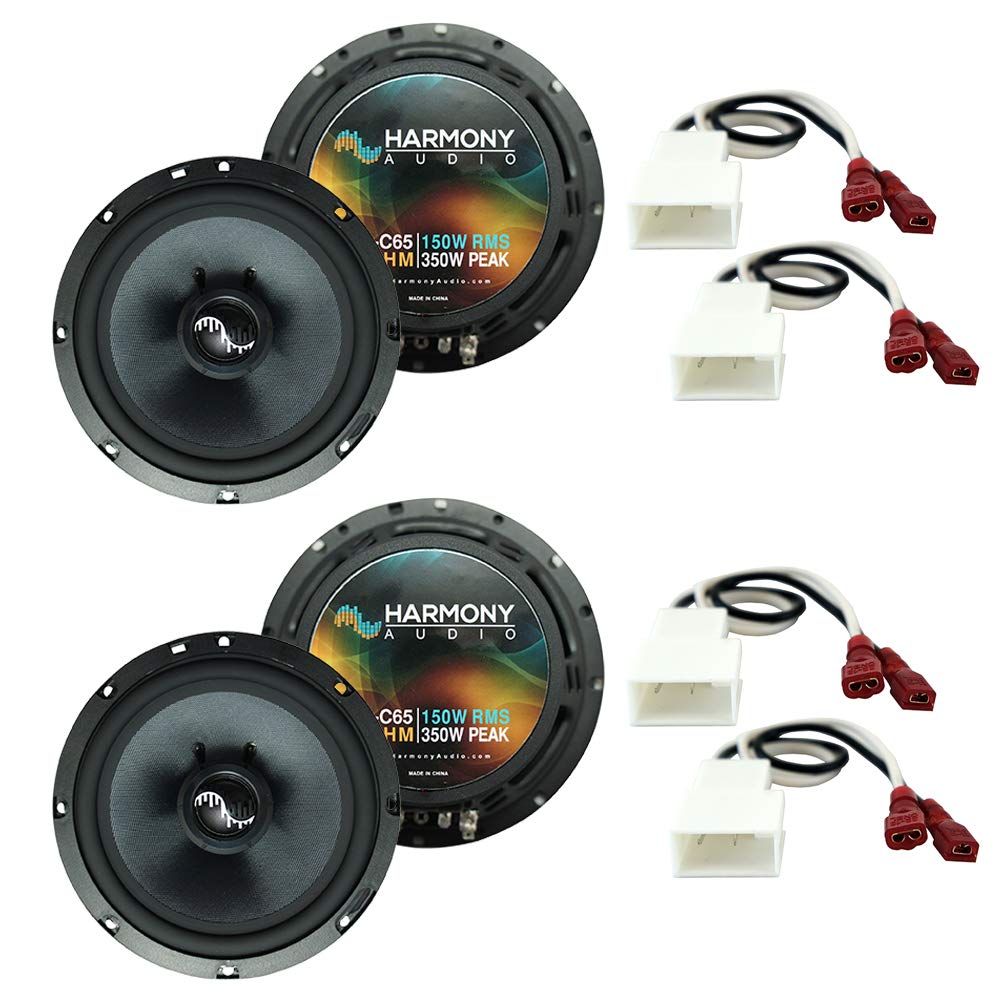 Premium Car Audio Speakers for Scion xB 2004-2015 - Harmony Audio C65 Package (2 Speakers) | OEM Upgrade Replacement | Enhanced Bass & Clear Sound for Road Trips & Daily Commutes