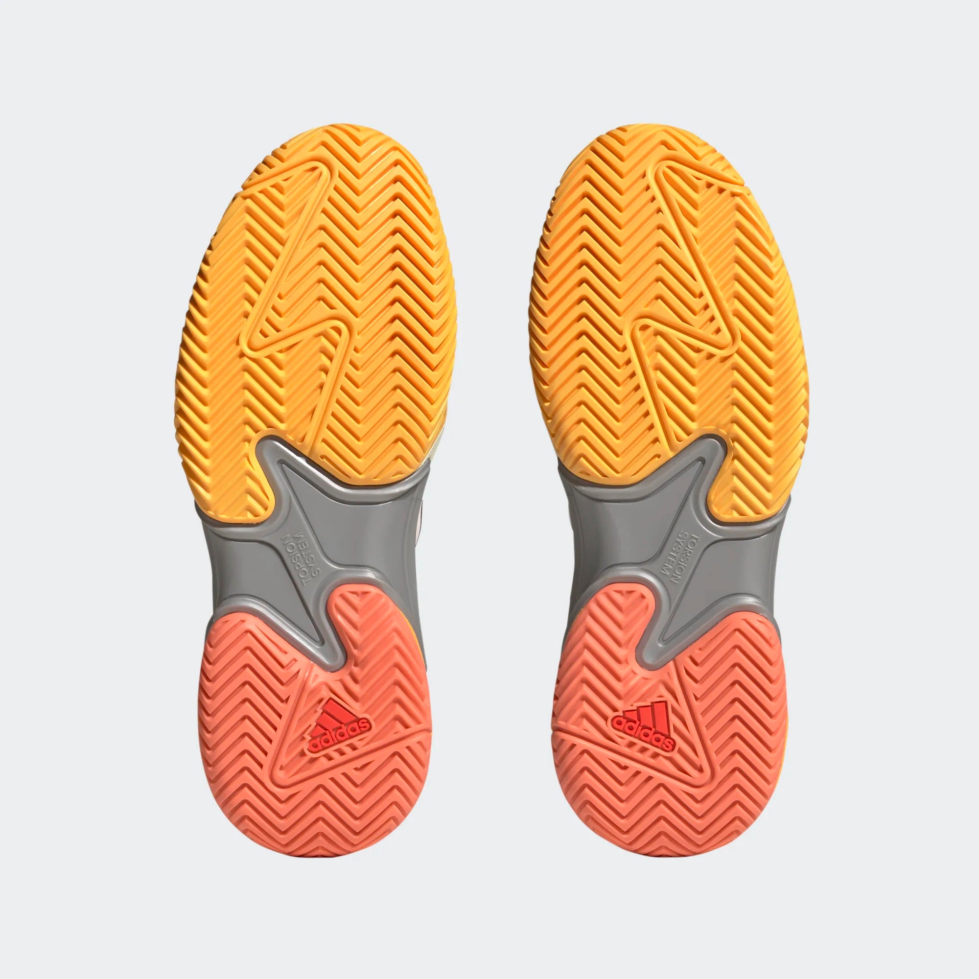 adidas Barricade men tennis shoes   Orange/Yellow/Green HQ8416