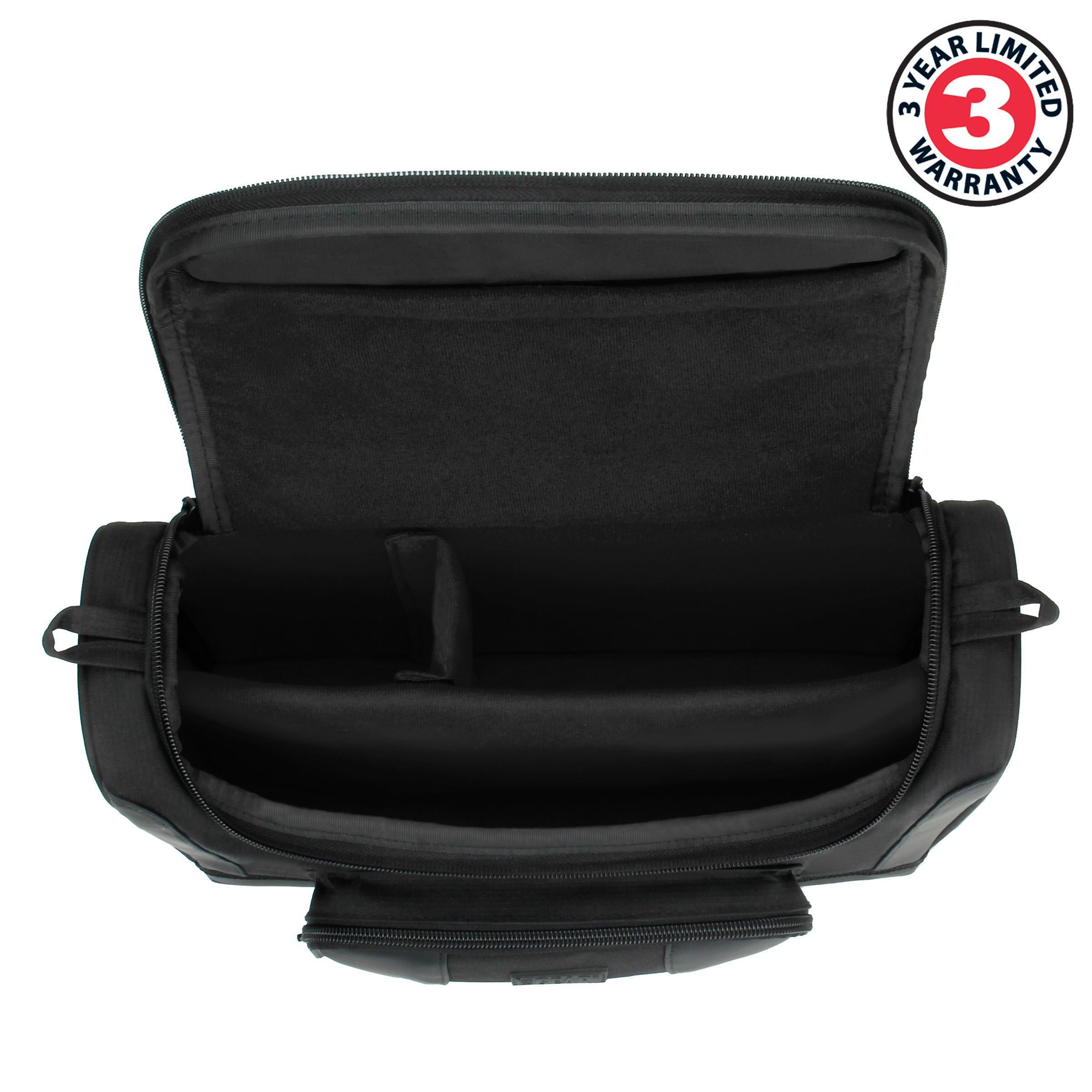 USA Gear Waterproof Document Camera Carrying Case - Compatible with INSWAN INS-1, OKIOCAM S, IPEVO & More - Adjustable Interior for Teachers & Presenters - Perfect for Classroom, Office & Remote Teaching