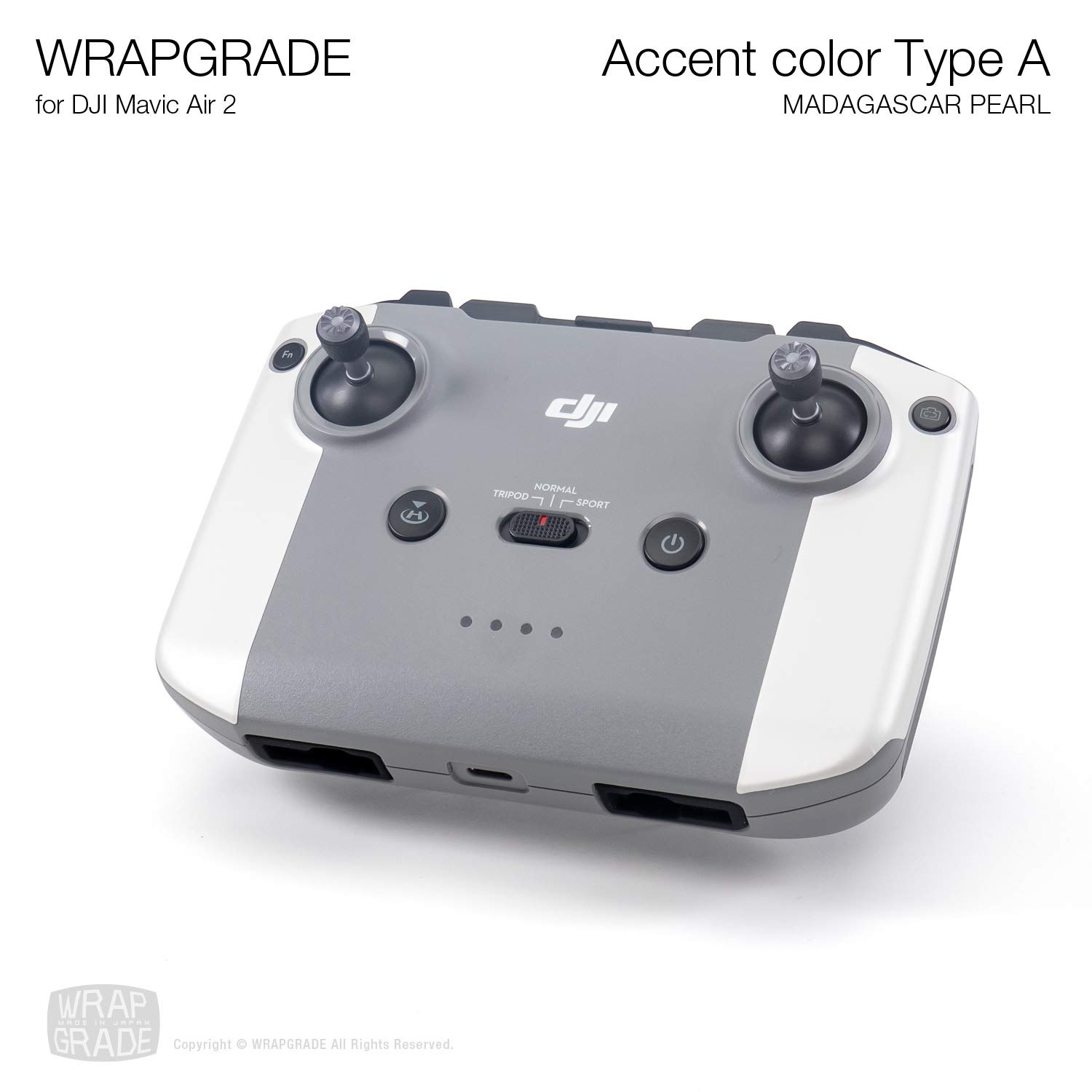 DJI Mavic Air 2 Skin Wrap - Madagascar Pearl Accent | Protective Vinyl Decal for Drone Body | Perfect for Outdoor Adventures & Aerial Photography