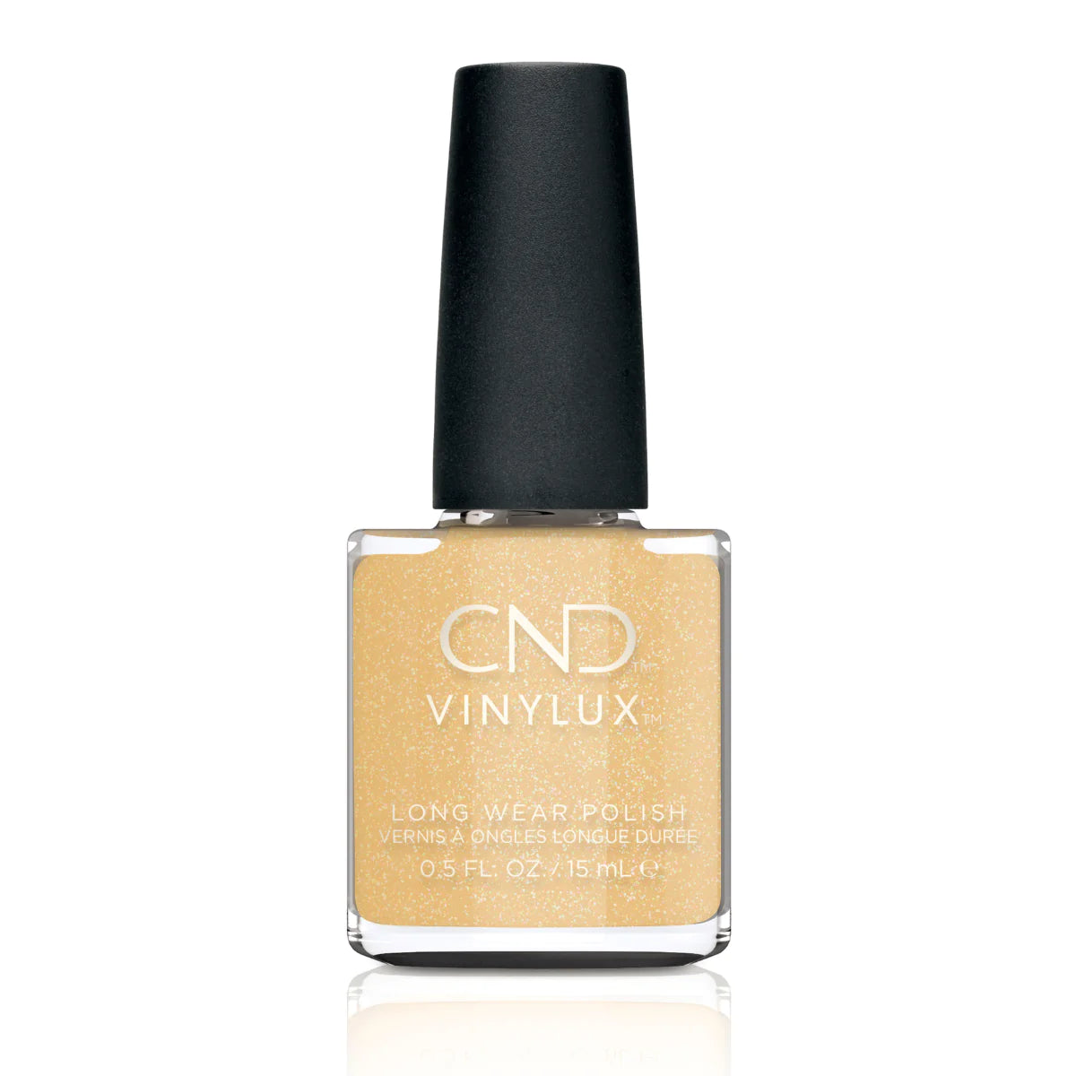 CND Vinylux Long Wear Nail Polish - Seeing Citrine 15ml | Vibrant Yellow-Orange Shade for Manicures & Pedicures | Salon-Quality Chip-Resistant Formula for Long-Lasting Wear