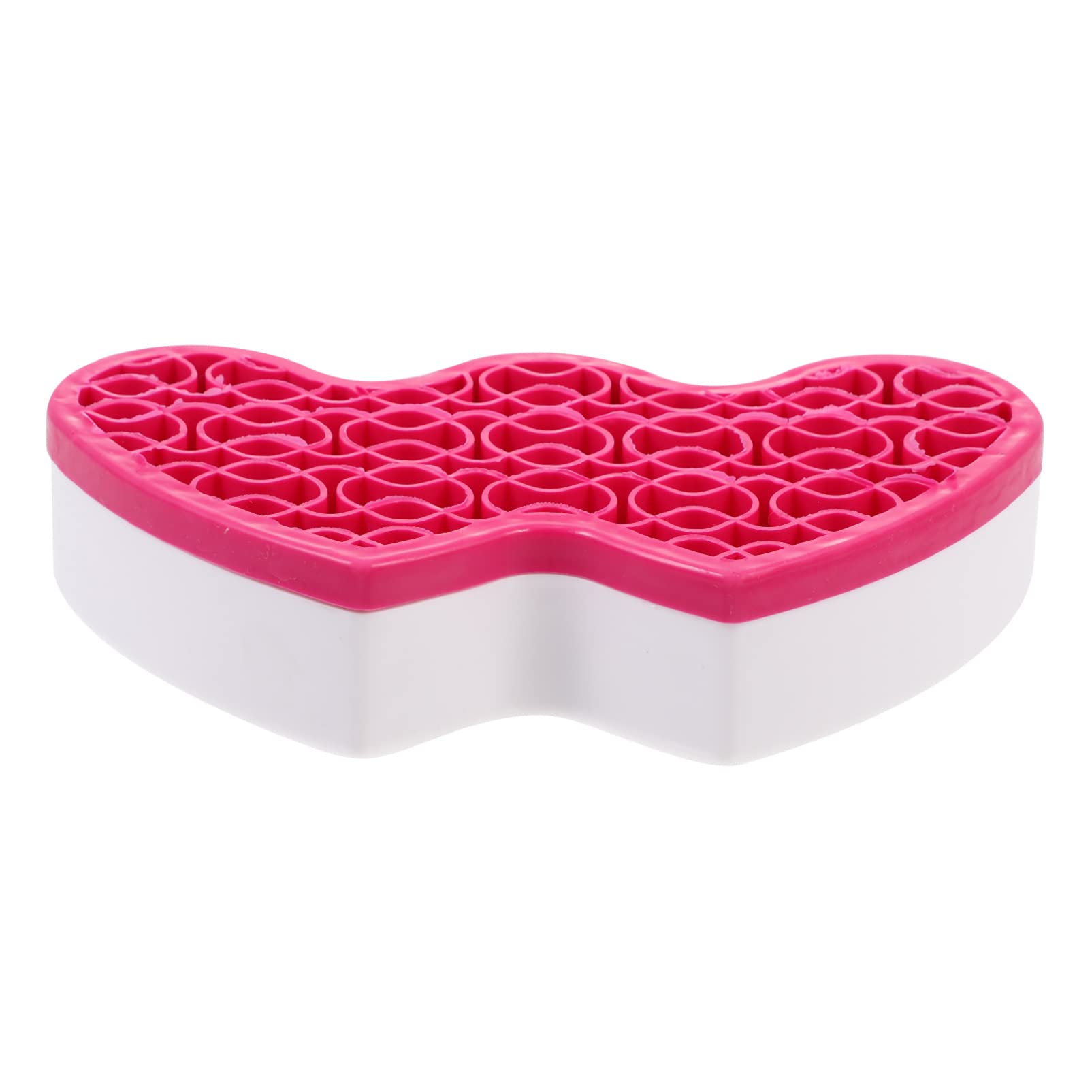 FRCOLOR Silicone Makeup Brush Holder & Drying Rack - Waterproof Makeup Brush Organizer for Countertop Storage | Perfect for Makeup Artists & Beauty Enthusiasts at Home or Salon