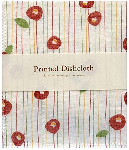 3-Pack Floral Printed Dishcloths - Rose, Poppy & Blue Flower Designs | Absorbent Kitchen Towels for Washing Dishes, Cleaning Countertops & Drying Hands