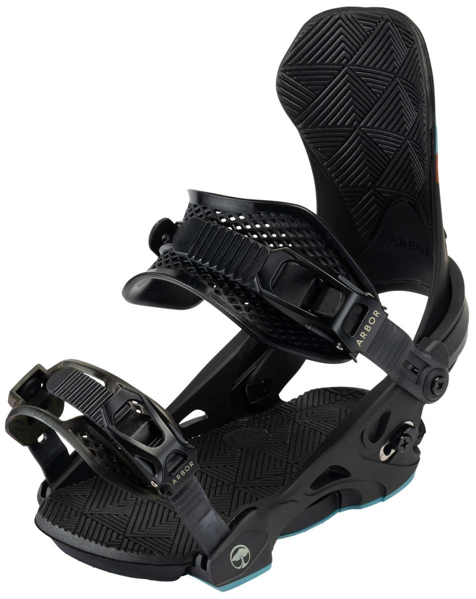 Arbor Women's Sequoia Snowboard Bindings 2024 - Lightweight & Responsive for All-Mountain Riding | Perfect for Freestyle, Powder & Park Performance