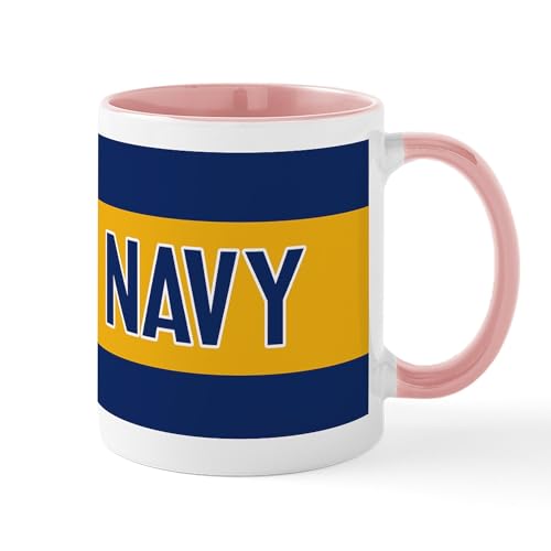 White/Pink Inside - U.S. Navy: Fly Navy (E 2) Mug