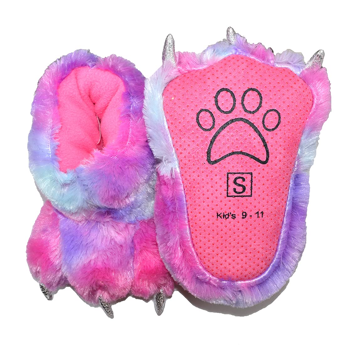 Millffy Funny Bear Paw Slippers for Adults & Kids - Cozy Dinosaur Slippers for Boys, Girls & Toddlers | Perfect for Indoor Wear, Lounge & Gift Giving