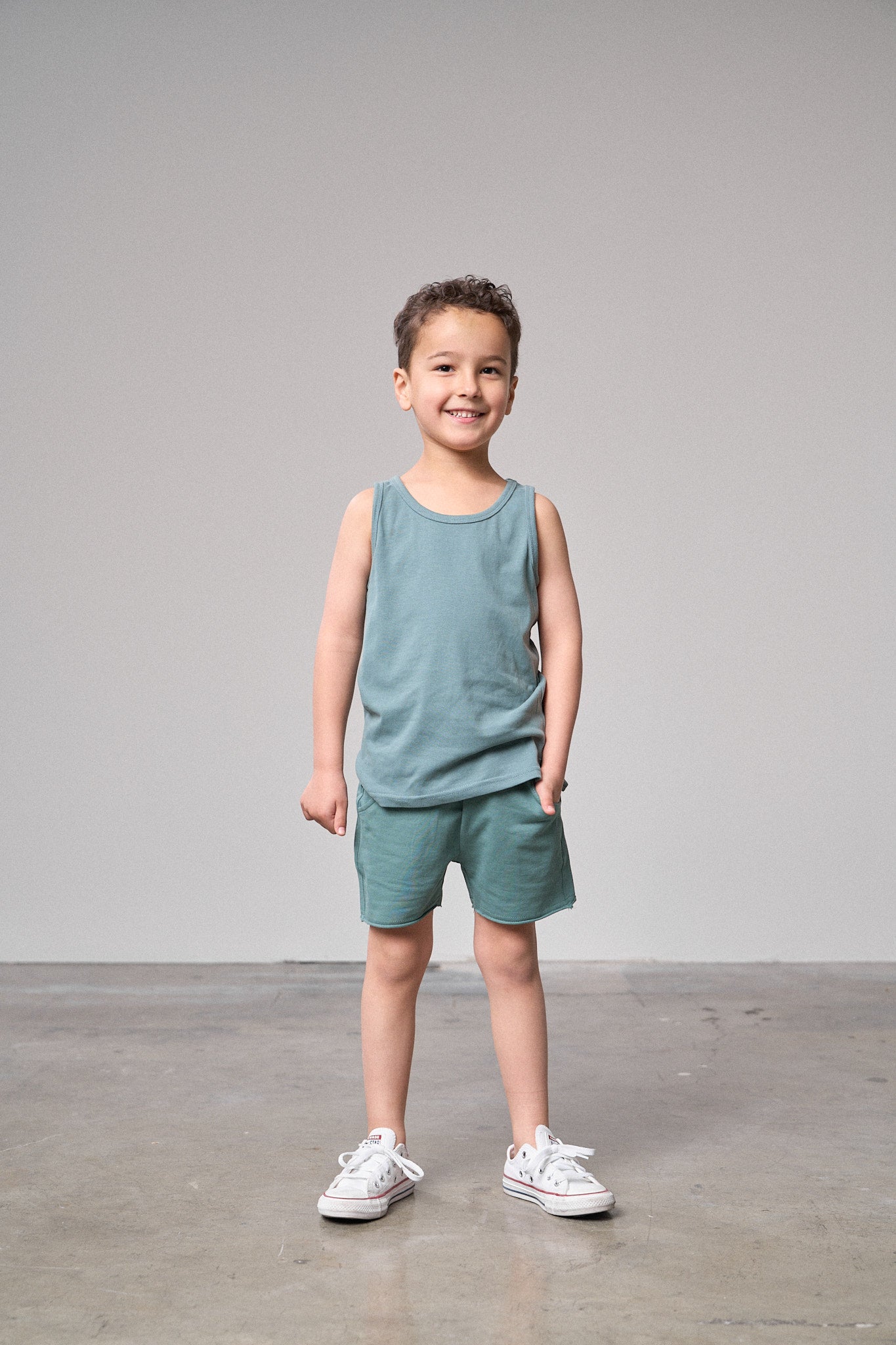 Raw Edge Harem Shorts for Women - Comfortable Teal Lounge Pants - Perfect for Yoga, Home Wear & Casual Outfits