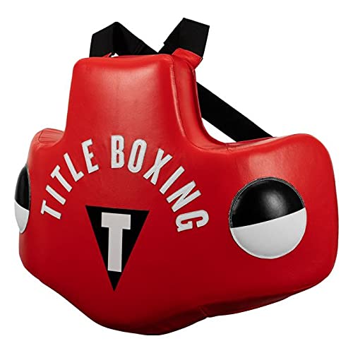 TITLE Boxing Body Protector - Premium Chest Guard for Boxing Training & Sparring - Ideal for MMA, Kickboxing & Martial Arts Practice