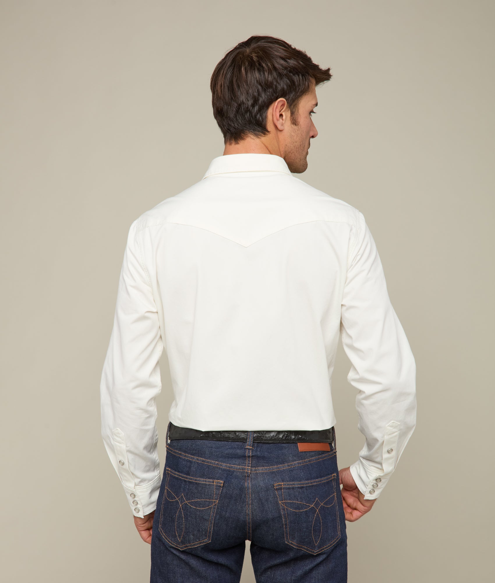 Jacob Men's Casual Shirt - 100% Cotton Canvas Button Down Shirt for Business Casual & Outdoor Wear