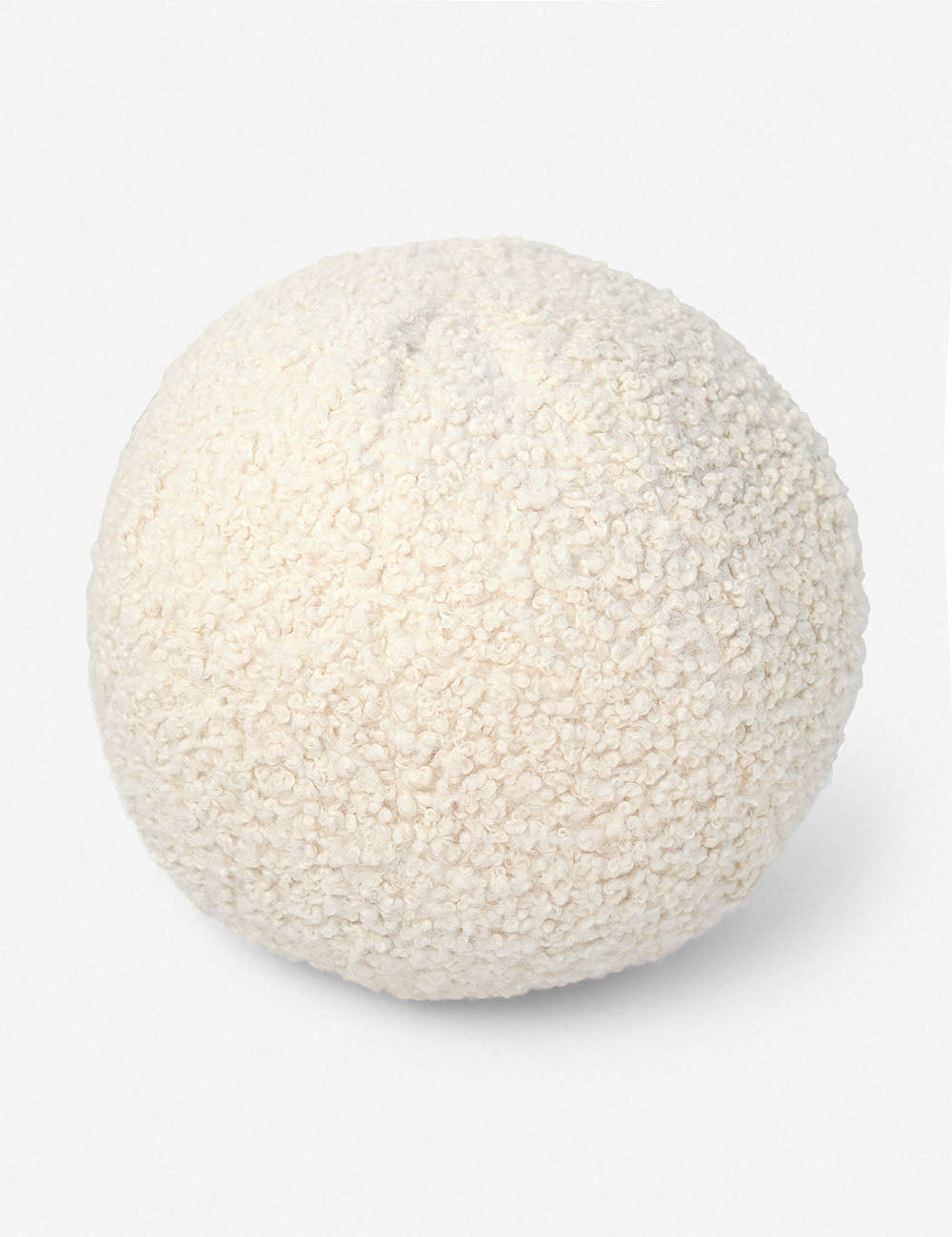 Bouclé Ball Pillow by Sarah Sherman Samuel - Soft Knit Decorative Throw Pillow for Living Room, Bedroom & Nursery - Perfect for Boho, Modern & Scandinavian Home Decor