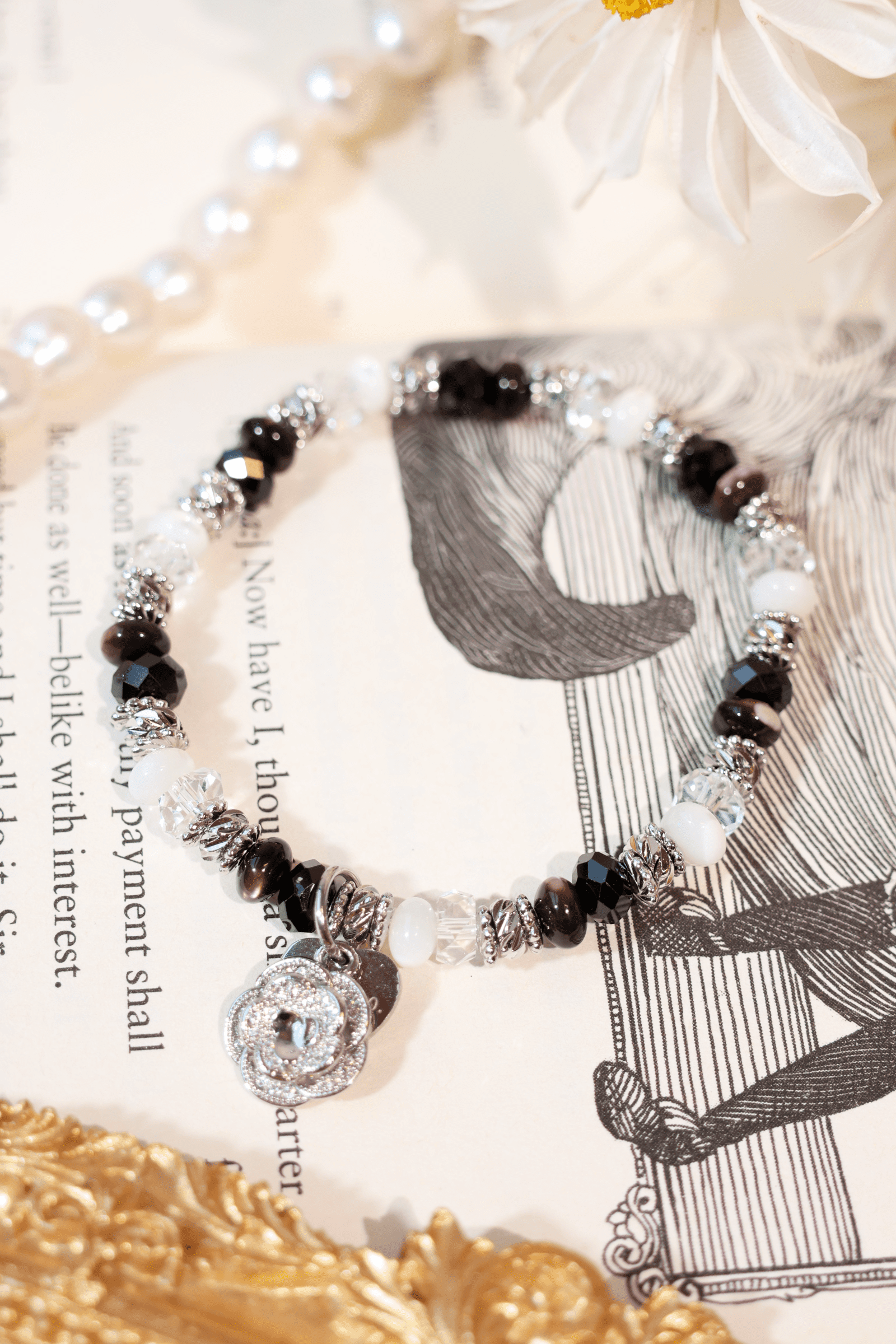 Renaissance #09 Bracelet - Elegant Handmade Beaded Jewelry for Women | Perfect for Parties, Weddings & Everyday Wear