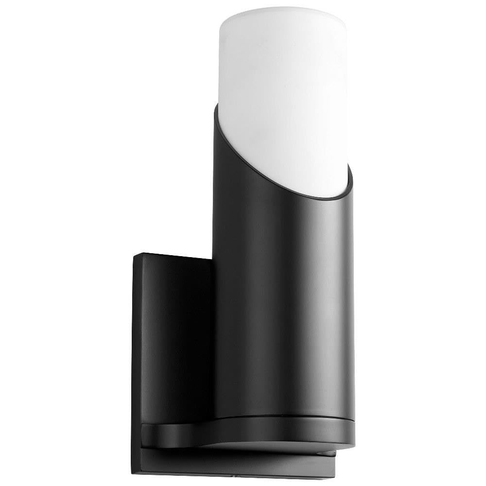 Ellipse Collection Black Transitional LED Wall Sconce Light Fixture - Modern Indoor/Outdoor Lighting for Living Room, Bedroom, Hallway & Patio