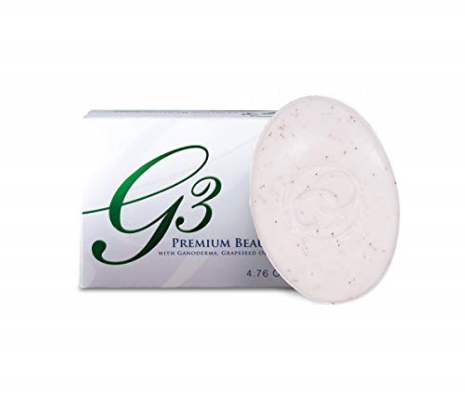 ORGANO G3 Premium Beauty Soap - 3 Pack | Natural Skin Cleansing Bar for Face & Body | Gentle Exfoliating & Moisturizing Soap for Daily Skincare Routine