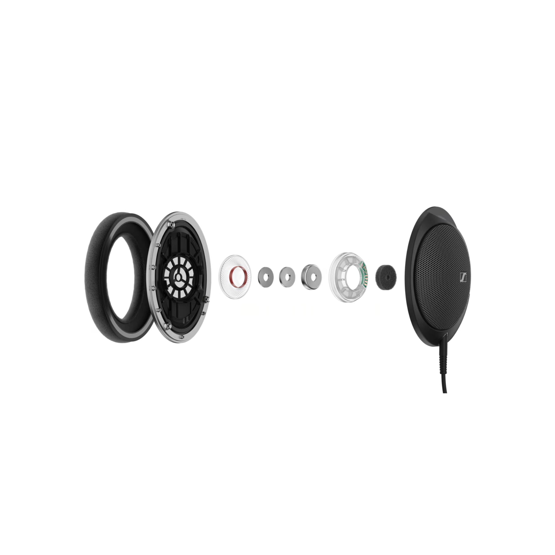 Sennheiser HD 550 Hi-Fi Over-Ear Headphones with Noise Isolation - Premium Sound for Music, Gaming & Studio Recording
