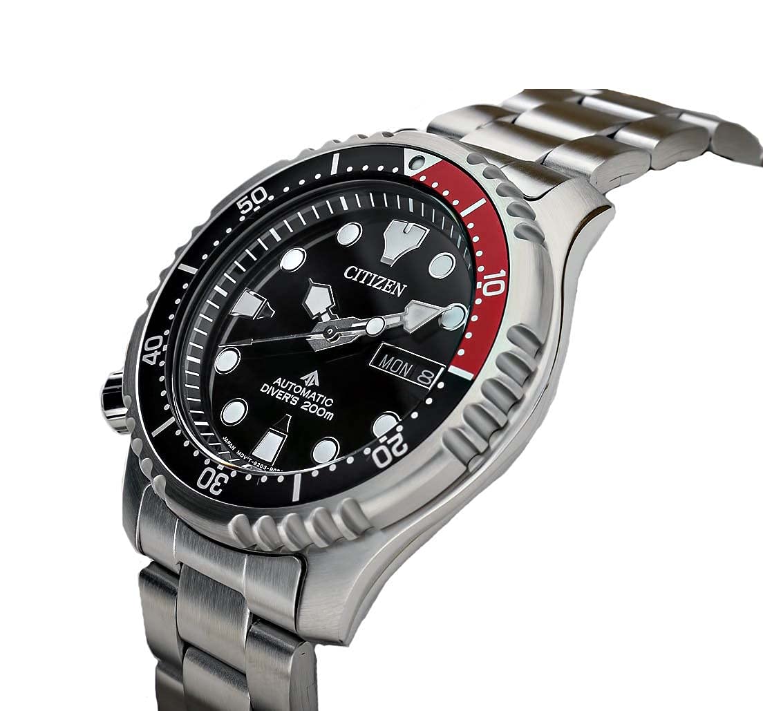 Citizen Promaster Automatic Men's Diving Watch - 200M Water Resistant, Stainless Steel, Eco-Drive - Perfect for Scuba Diving, Swimming & Outdoor Adventures