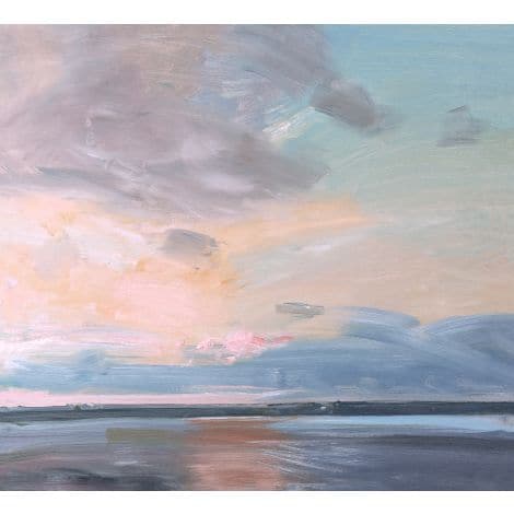 Afternoon Sky Wall Art - Stunning Landscape Canvas Print for Home & Office Decor - Perfect for Living Room, Bedroom, or Office Spaces