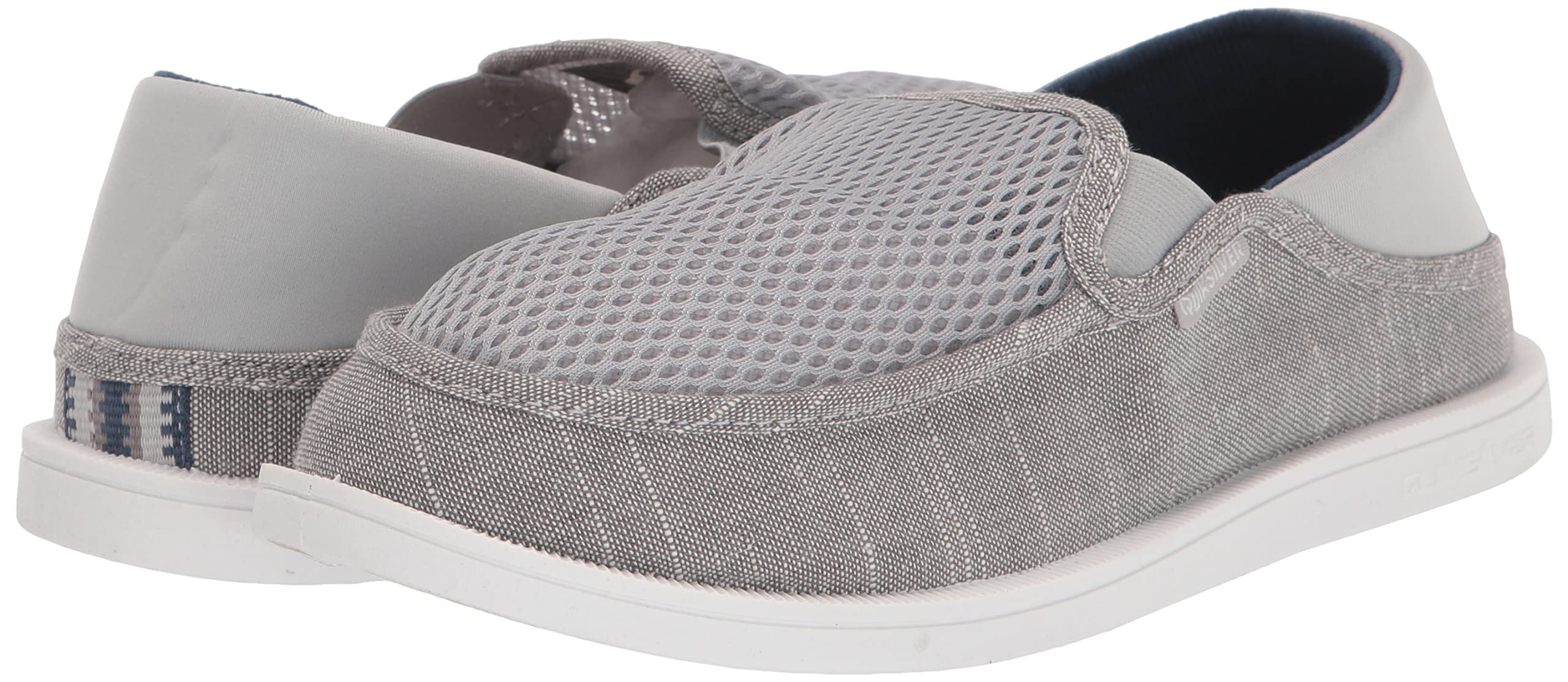 Quiksilver Men's Surf Checker Low Top Casual Shoes - Comfortable Boat Shoes for Surfing, Beach & Outdoor Activities