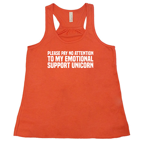 Emotional Support Unicorn T-Shirt - Funny Graphic Tee for Women & Men | Perfect for Therapy Sessions, Anxiety Relief & Mental Health Awareness
