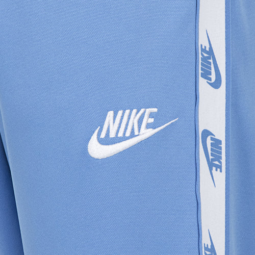 Nike Kids' Logo Taping Full Zip Blue Tracksuit Set - Boys & Girls Sportswear for Running, School & Casual Outfits