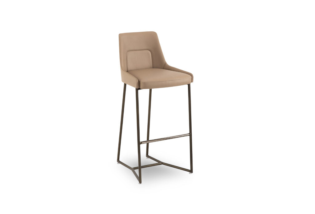 Elite Modern Luxe Counter Stool - Stylish Bar Stool for Kitchen Island, Breakfast Bar & Home Decor - Comfortable & Durable Counter Height Chair
