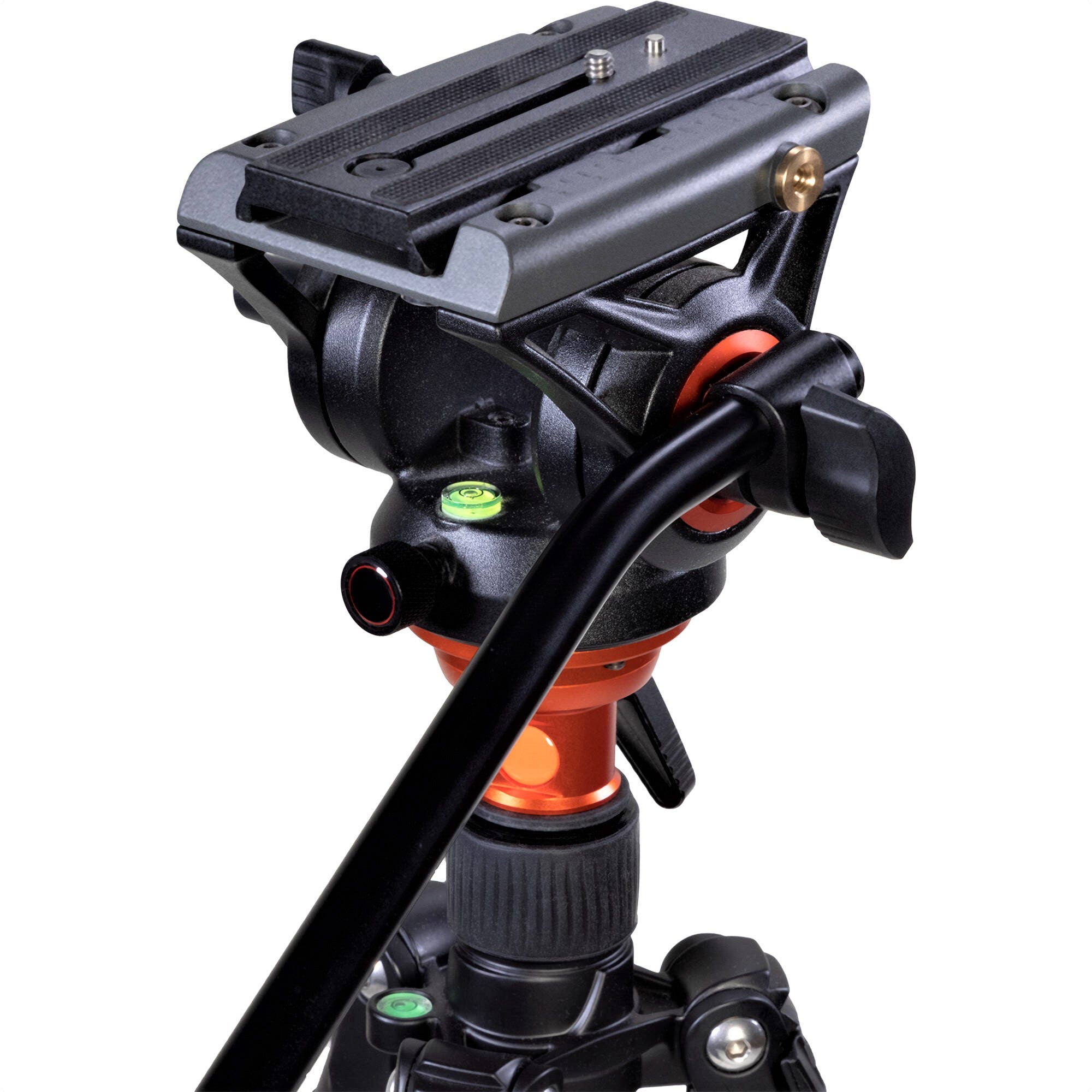 Padcaster Fluid Head Tripod & Monopod - Professional Video Camera Stand for Vlogging, Live Streaming & Photography | Perfect for YouTube, TikTok & Social Media Content Creation