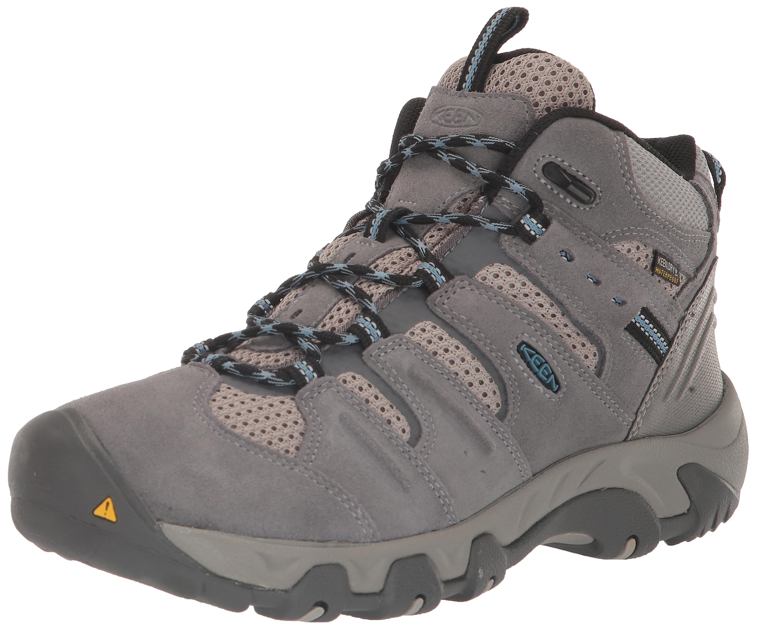 KEEN Women's Headout Mid Height Waterproof Hiking Boots - All Terrain Outdoor Shoes for Trekking, Backpacking & Trail Adventures