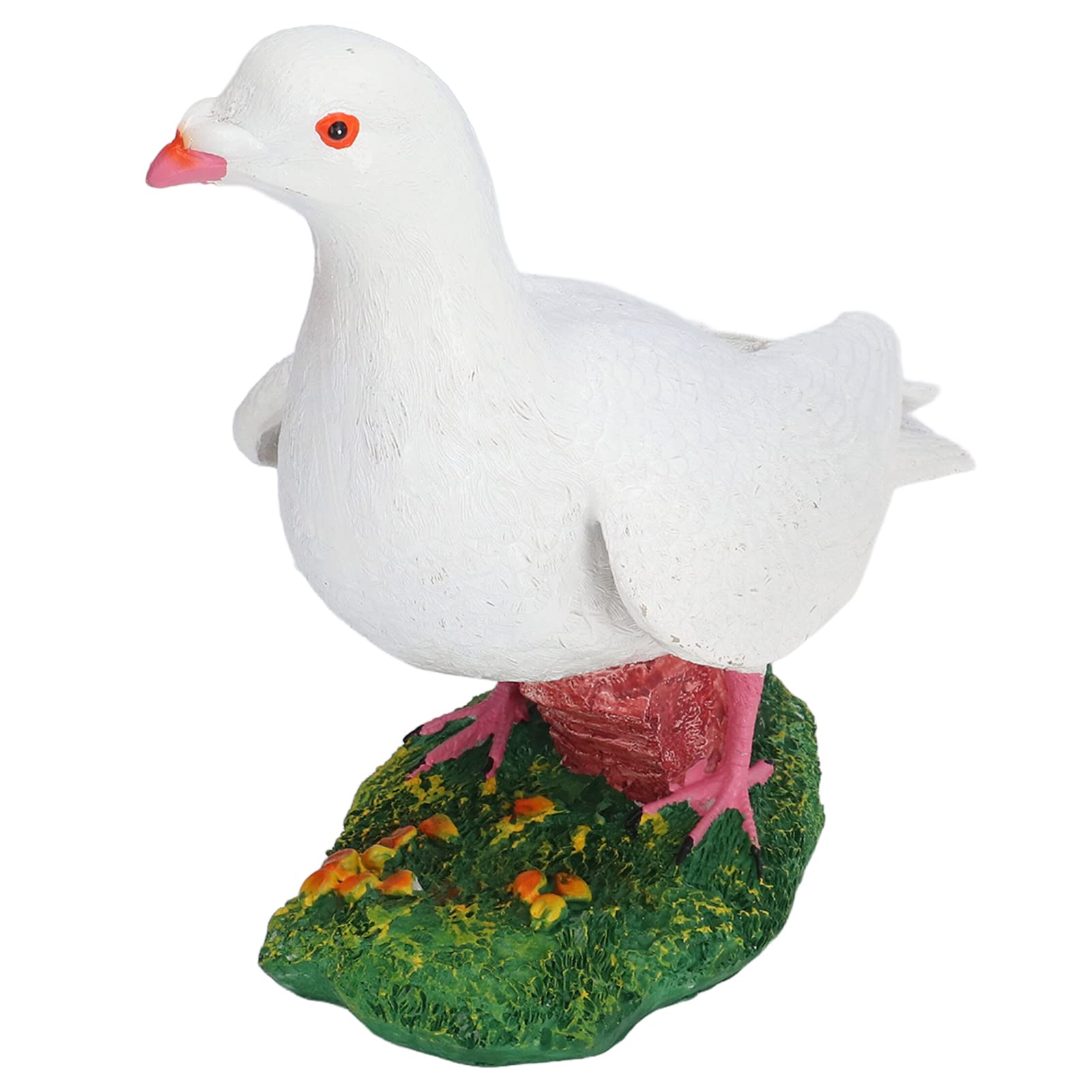 Exquisite Waterproof Pigeon Statue - Realistic Garden & Lawn Decor, Durable Outdoor Ornament for Desk, Patio, and Home Decoration | Perfect Gift for Bird Lovers & Garden Enthusiasts