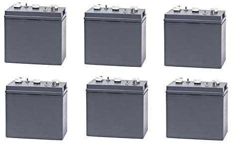 Premium SLI6V225S-6-PACK 6V 225Ah Replacement Battery - Long-Lasting Power for Golf Carts, Marine & RV Use - Durable & Maintenance-Free Design
