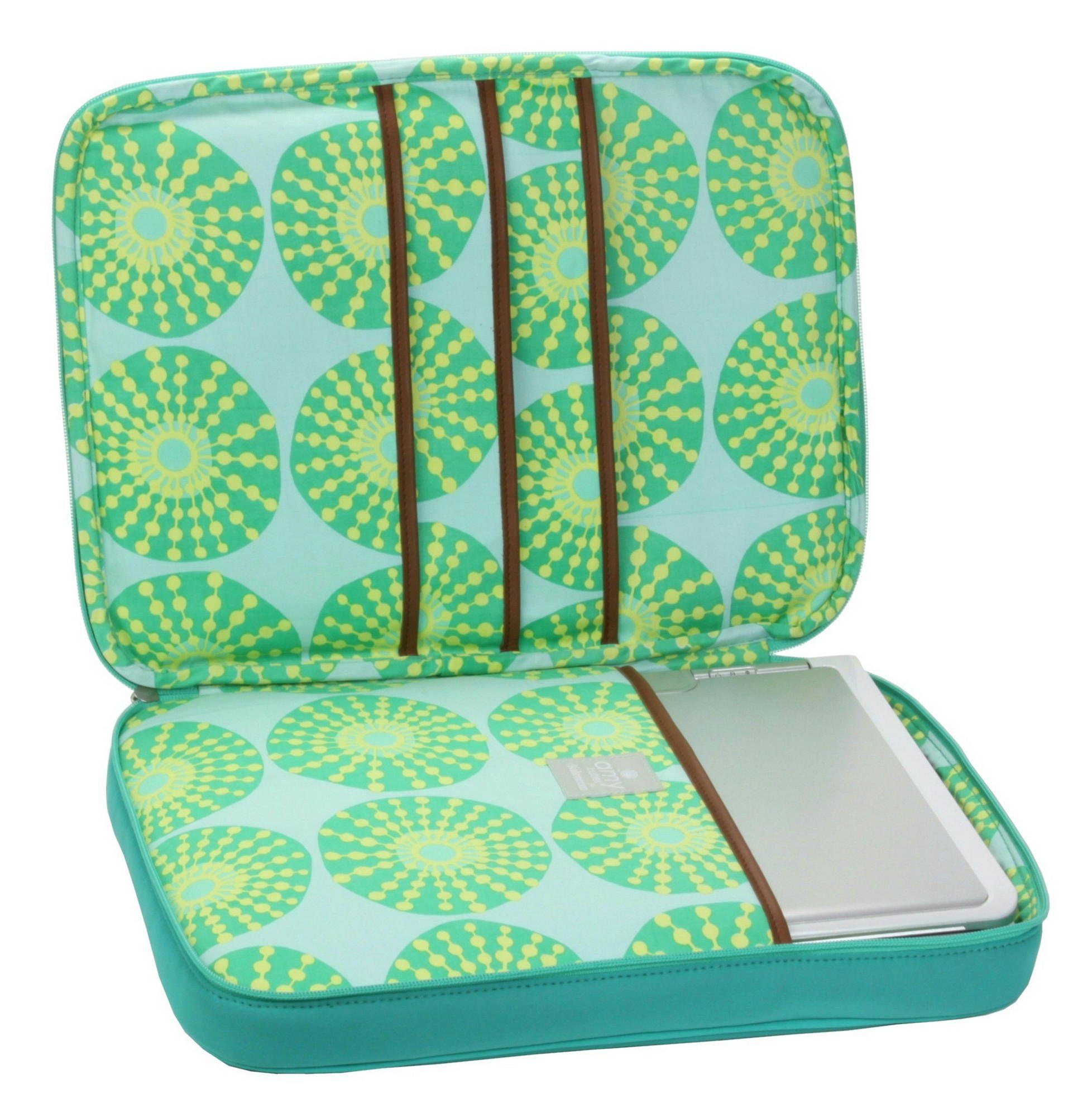 Amy Butler for Kalencom NOLA Laptop Wrap - Stylish Protective Sleeve for 13-15 Inch MacBook & Laptops - Perfect for Work, Travel & School Use