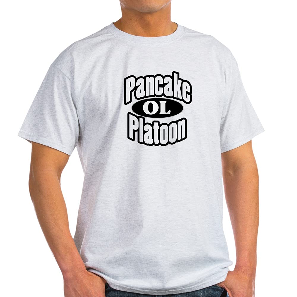 Pancake Platoon Funny Light Cotton T-Shirt - Comfortable Casual Graphic Tee for Breakfast Lovers & Foodies - Perfect for Brunch, Cafes, and Weekend Relaxation