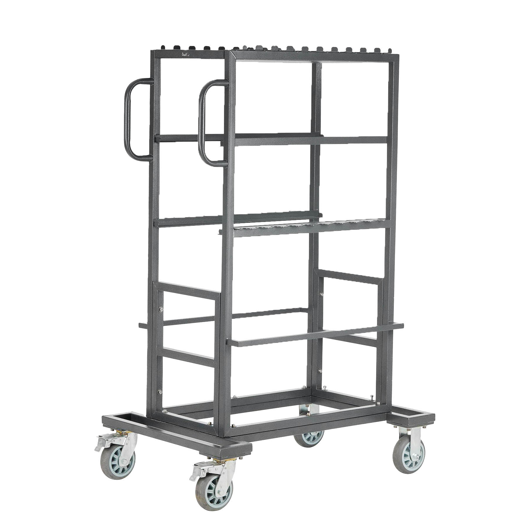 Heavy Duty C Stand Roller Utility Dolly Cart with Wheels - Professional Photography & Video Equipment Transport - Perfect for Studio, Film Set, and Event Moving