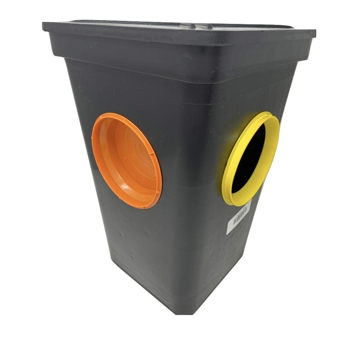 Tuf-Tite 4-Hole Distribution Box with Fittings for 4-Inch Pipe | Heavy-Duty Underground Drainage System | Perfect for Residential & Commercial Sewer Line Connections