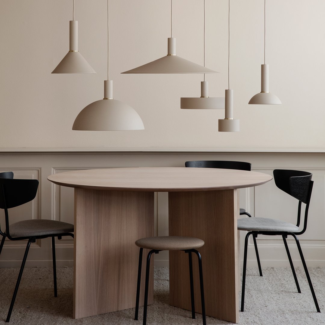 Ferm Living Cone Shade Collection - Modern Pendant Lighting for Dining Room, Bedroom & Living Room Decor