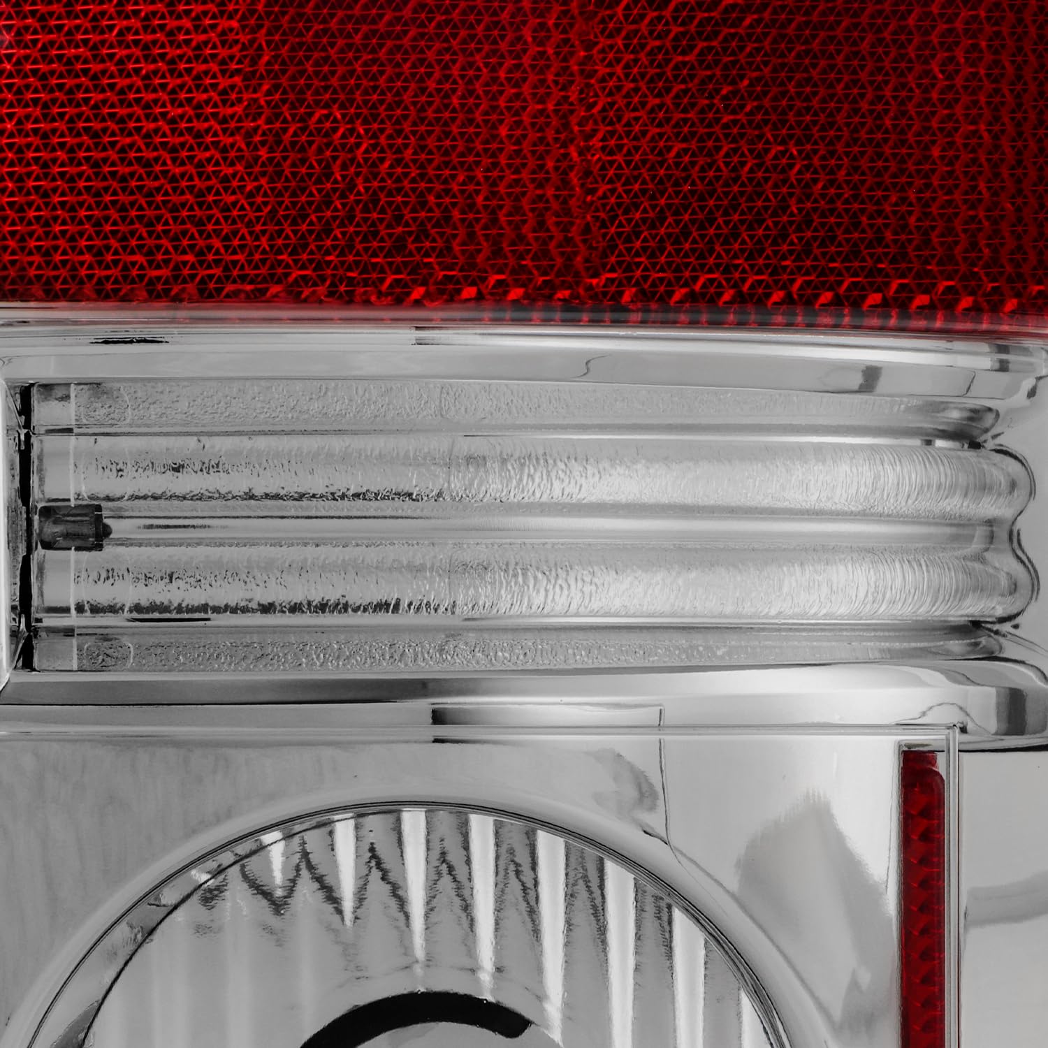 AKKON Clear LED Tail Lights Brake Lamps Pair for 2003-2006 Chevy Silverado & 2005-2007 Silverado Hybrid Pickup Truck - Left & Right Replacement - Enhance Safety & Style for Night Driving & Towing