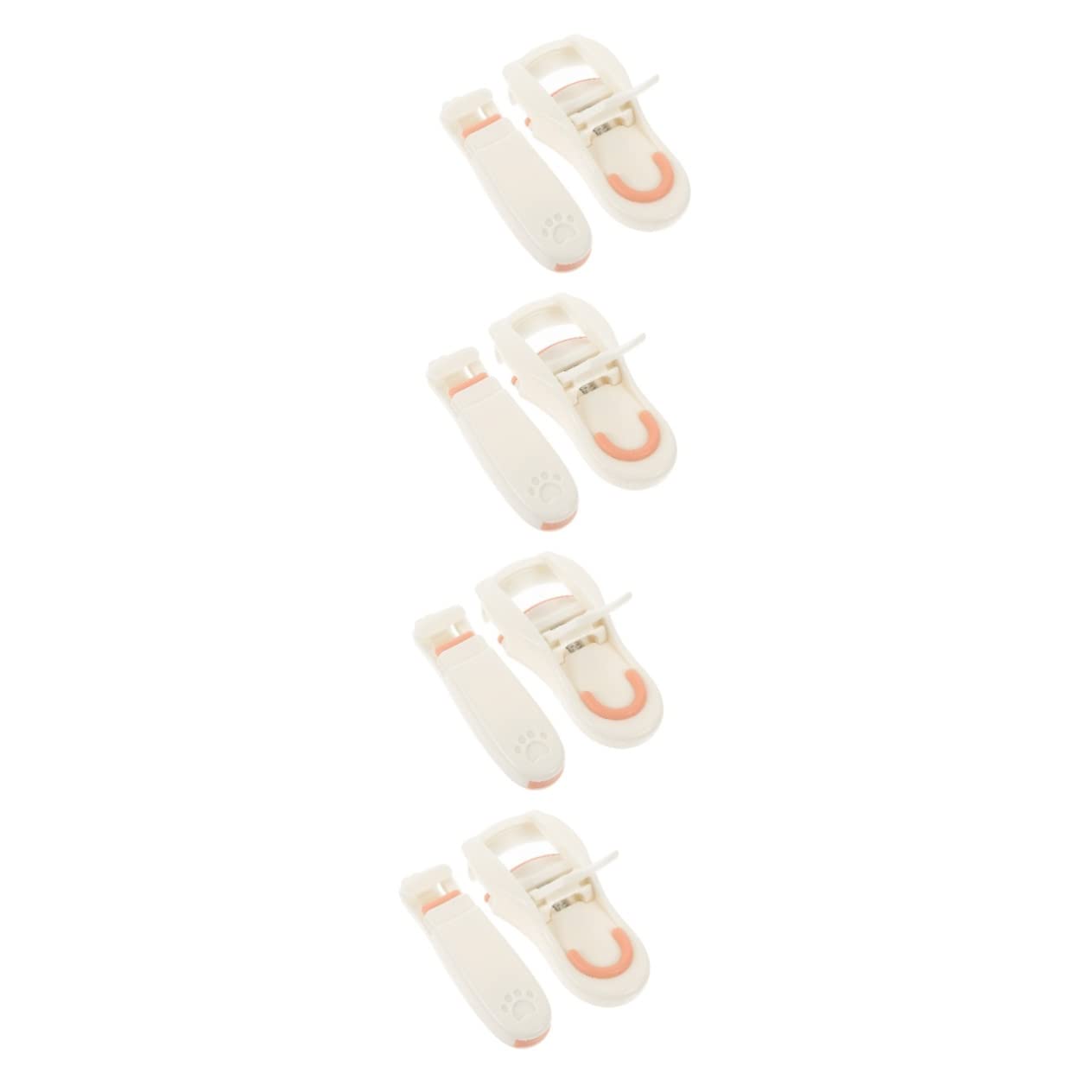 Minkissy 8-Piece Eyelash Curler Set - Professional Lash Curling Tools for Women, Travel-Friendly Makeup Kit with Wide Angle Clamps (White) - Perfect for Home Use, Salon Styling & On-the-Go Beauty