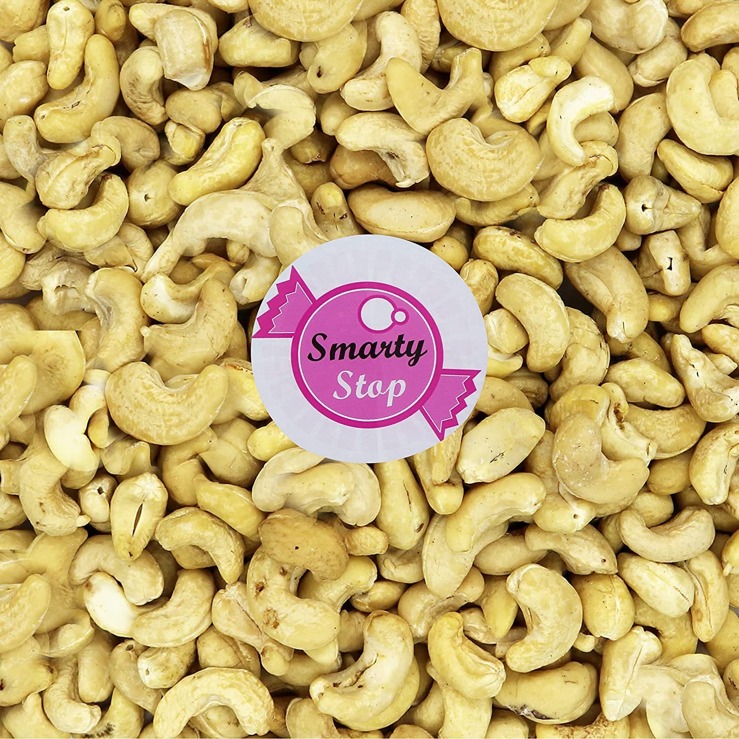 Premium Raw Smarty Stop Nuts Collection - 2 Pound Pack of Raw Cashews | Healthy Snacks for Keto, Vegan & Gluten-Free Diets | Perfect for Baking, Trail Mix & On-the-Go Nutrition