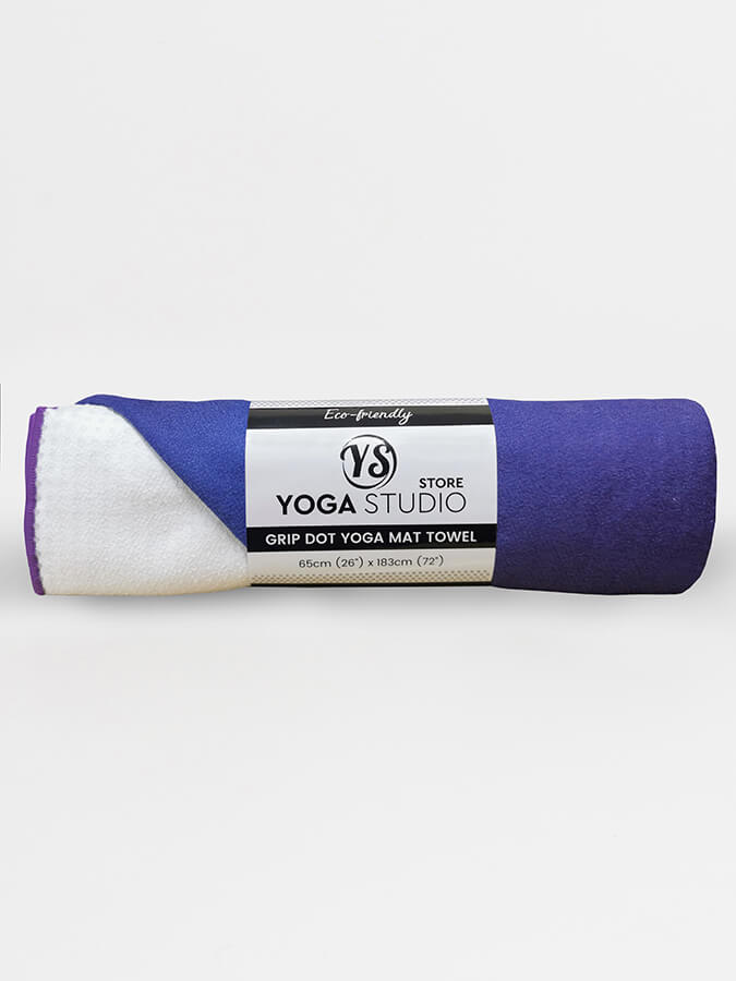 Non-Slip Yoga Mat with Grip Dots - Premium Studio Quality for Hot Yoga, Pilates & Home Workouts - Sweat Absorbent & Eco-Friendly