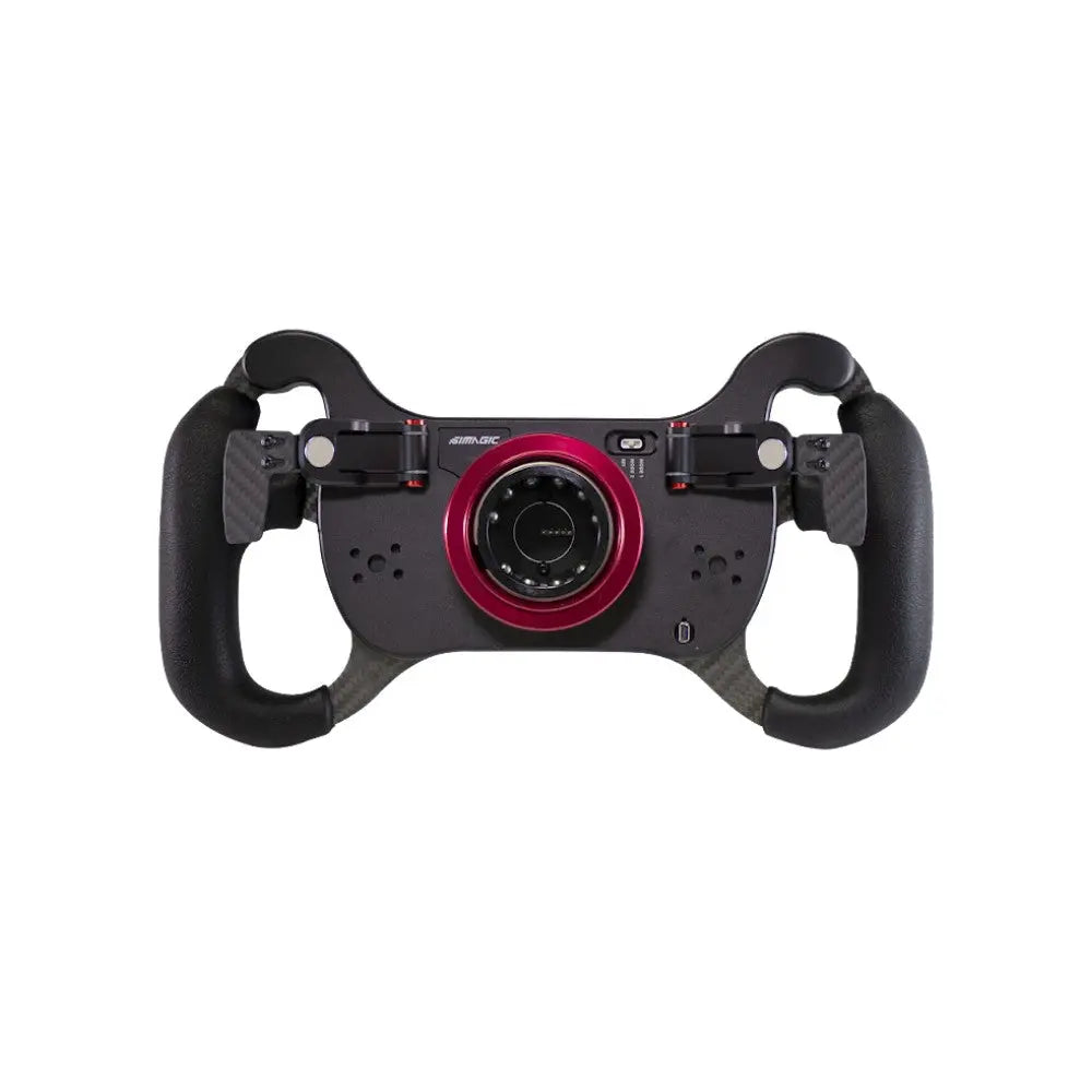 Simagic GT4 Carbon Fiber Steering Wheel Rim - High-Performance Racing Wheel for Sim Racing, Drifting & Gaming - Compatible with PC & PS4/PS5