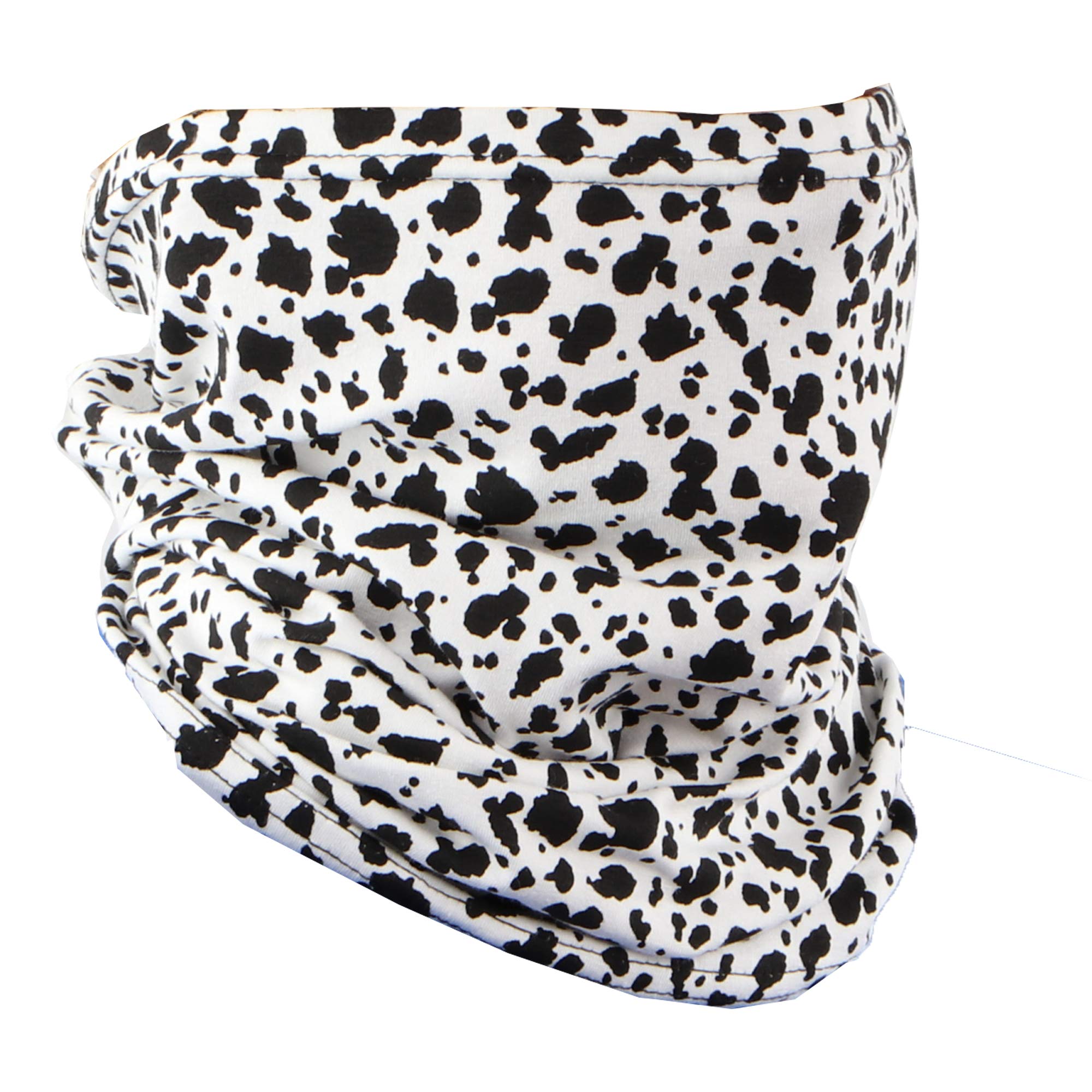 Breathable Cotton Face Mask Bandana Tube Scarf - Made in USA Neck Gaiter for Outdoor Activities, Hiking, Cycling & Sun Protection