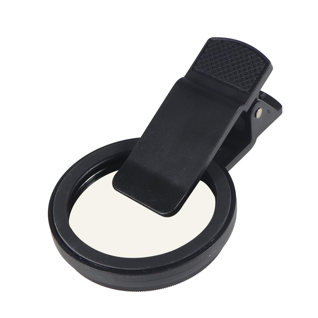 52mm Professional Phone Camera Clip with Macro Lens, CPL & Variable ND Filter - Compatible with All Smartphones - Durable Aluminum Alloy Thread (Includes CPL Filter & Round Hole) - Perfect for Vlogging, Photography & Mobile Filmmaking