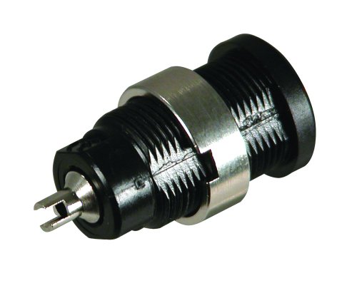 CT2242 4mm Safety Panel Mount Banana Jack - 25A, 0.080